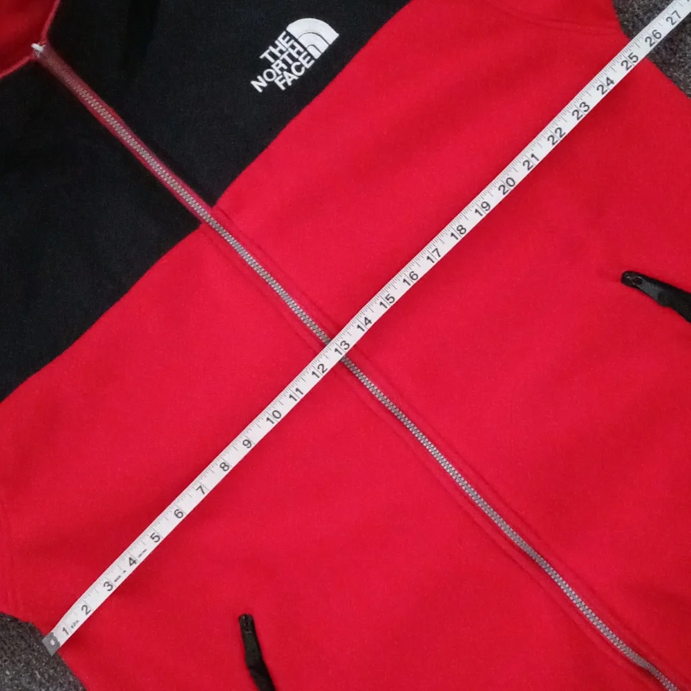 🌬VTG The North Face🌬 - Red/Black Denali Gore-Tex Windstopper Fleece Jacket
